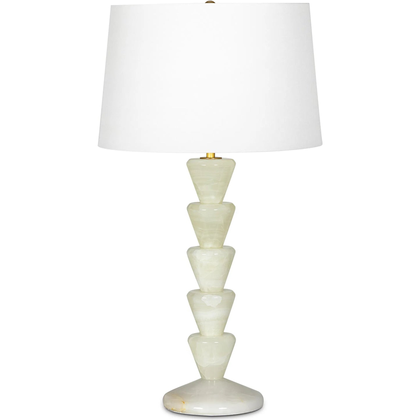 001 SI-2262617 | Primary Silo | Patricia Jade Table Lamp by Regina Andrew in natural jade. Made from jade in a modern style.