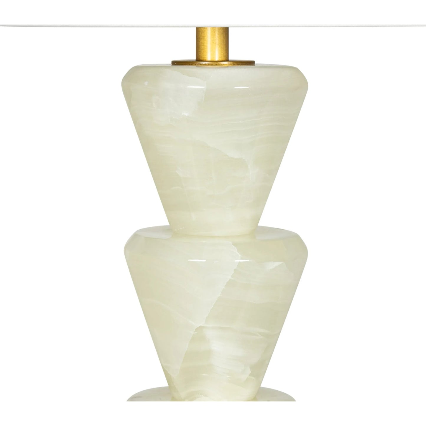 002 SI-2262617 | Closeup | Patricia Jade Table Lamp by Regina Andrew in natural jade. Made from jade in a modern style.