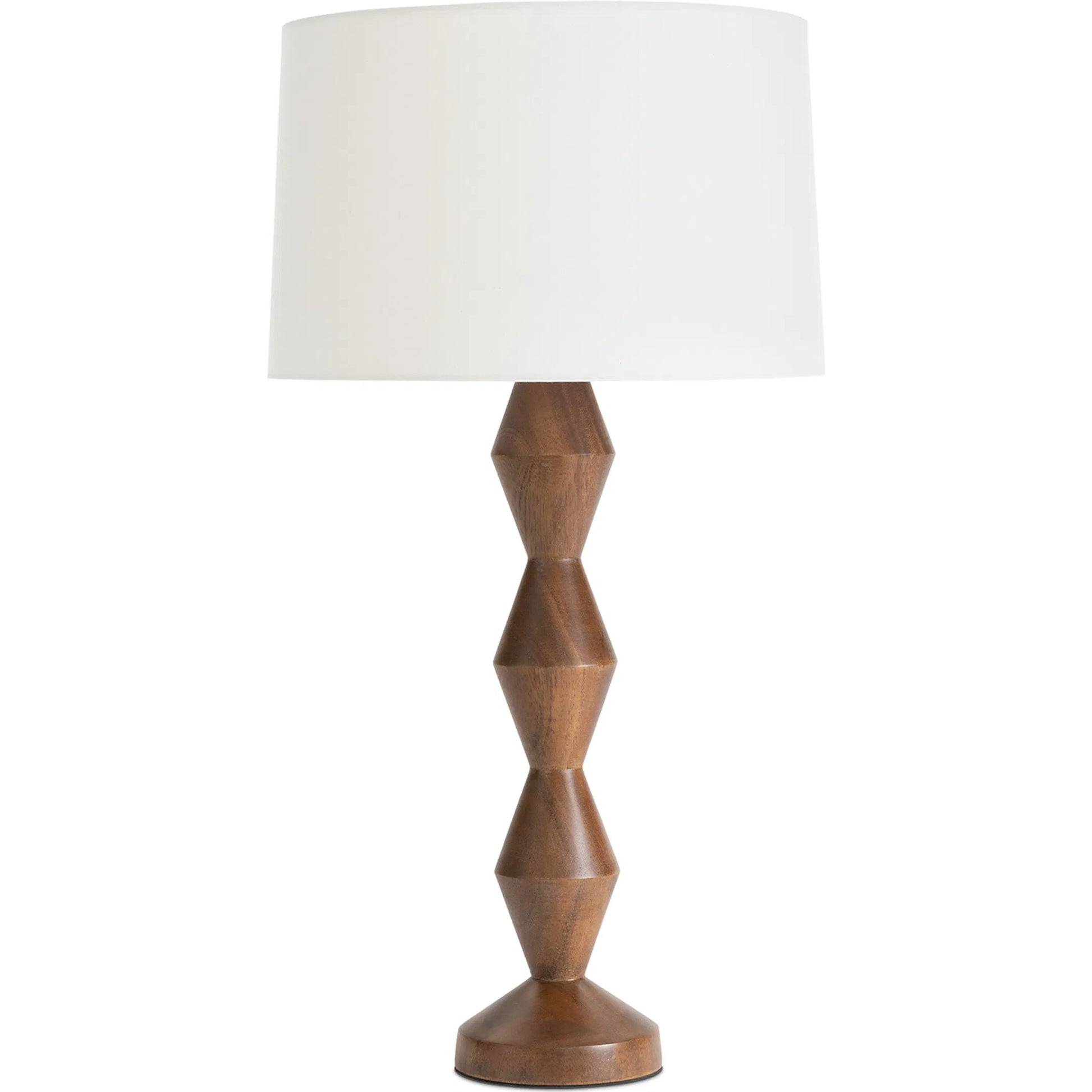 Crew Walnut Buffet Lamp by Regina Andrew. Made from walnut wood in a transitional style.