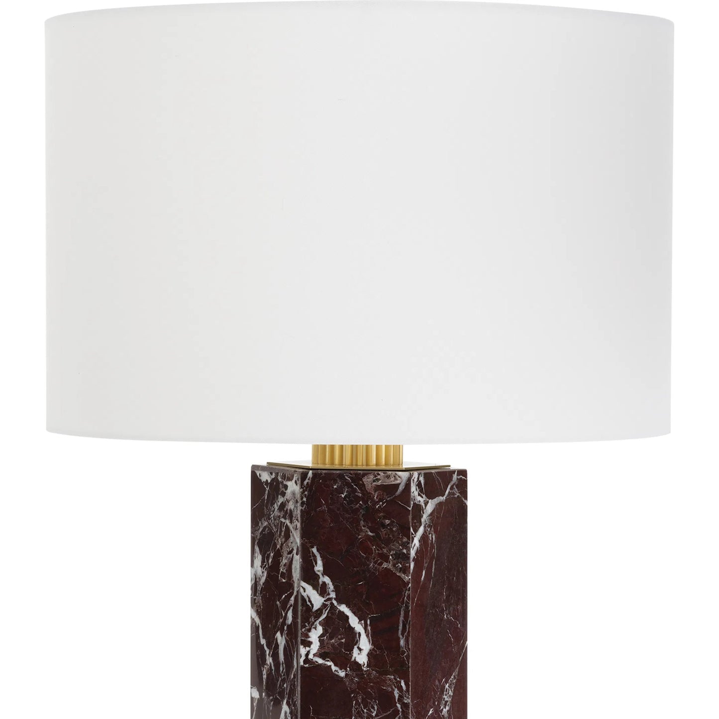 000 SI-2262627 | Closeup | Nico Marble Table Lamp by Regina Andrew in brown. Made from marble in a unique style.