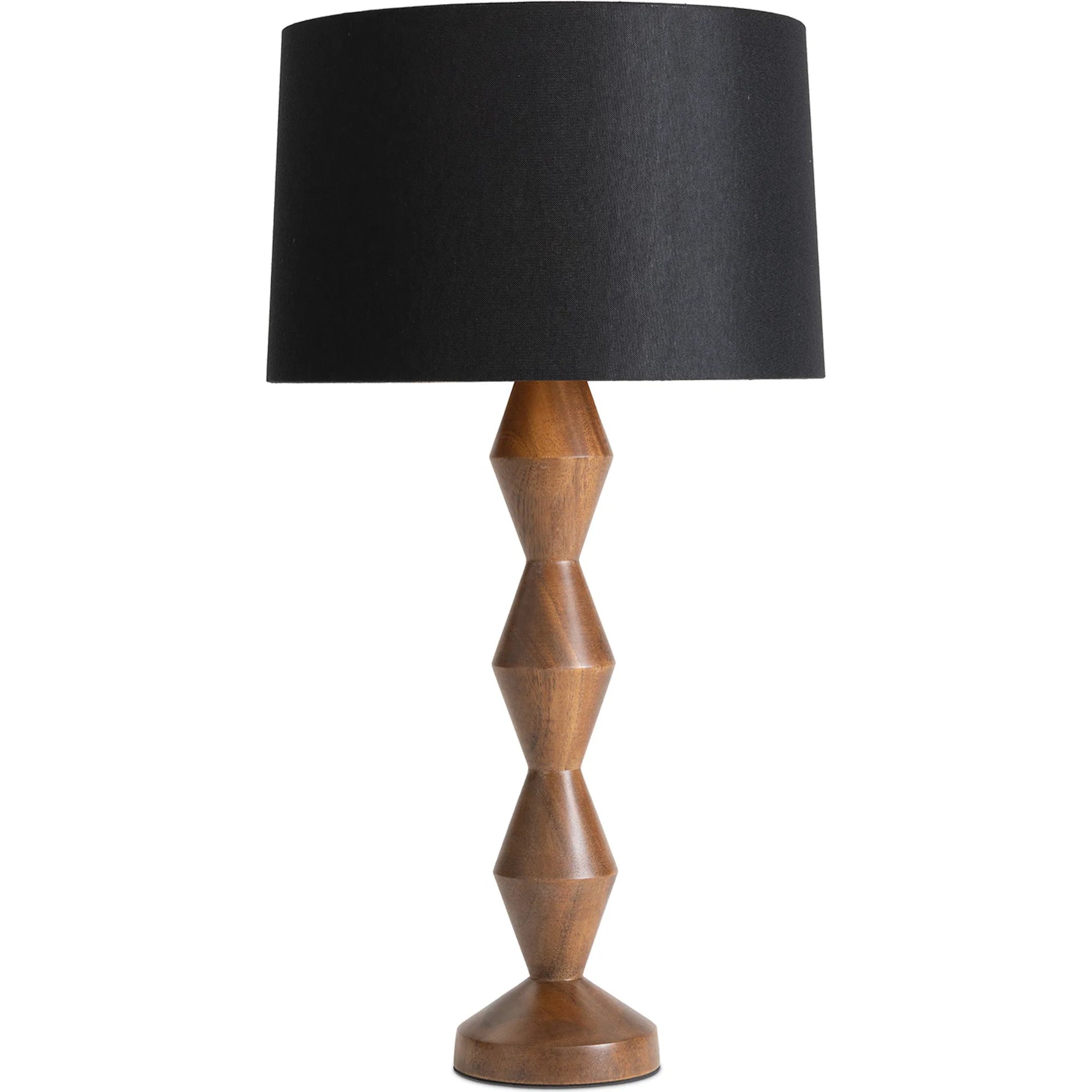 Crew Walnut Buffet Lamp by Regina Andrew. Made from walnut wood in a transitional style.