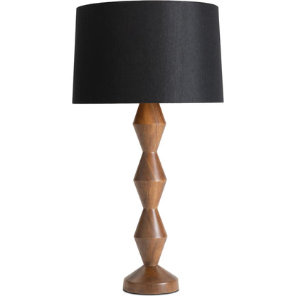 Crew Walnut Buffet Lamp by Regina Andrew. Made from walnut wood in a transitional style.
