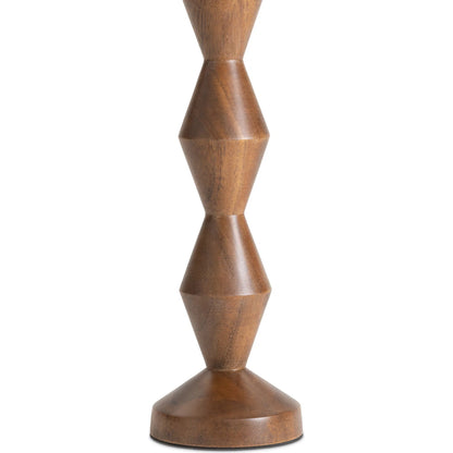 Crew Walnut Buffet Lamp by Regina Andrew. Made from walnut wood in a transitional style.