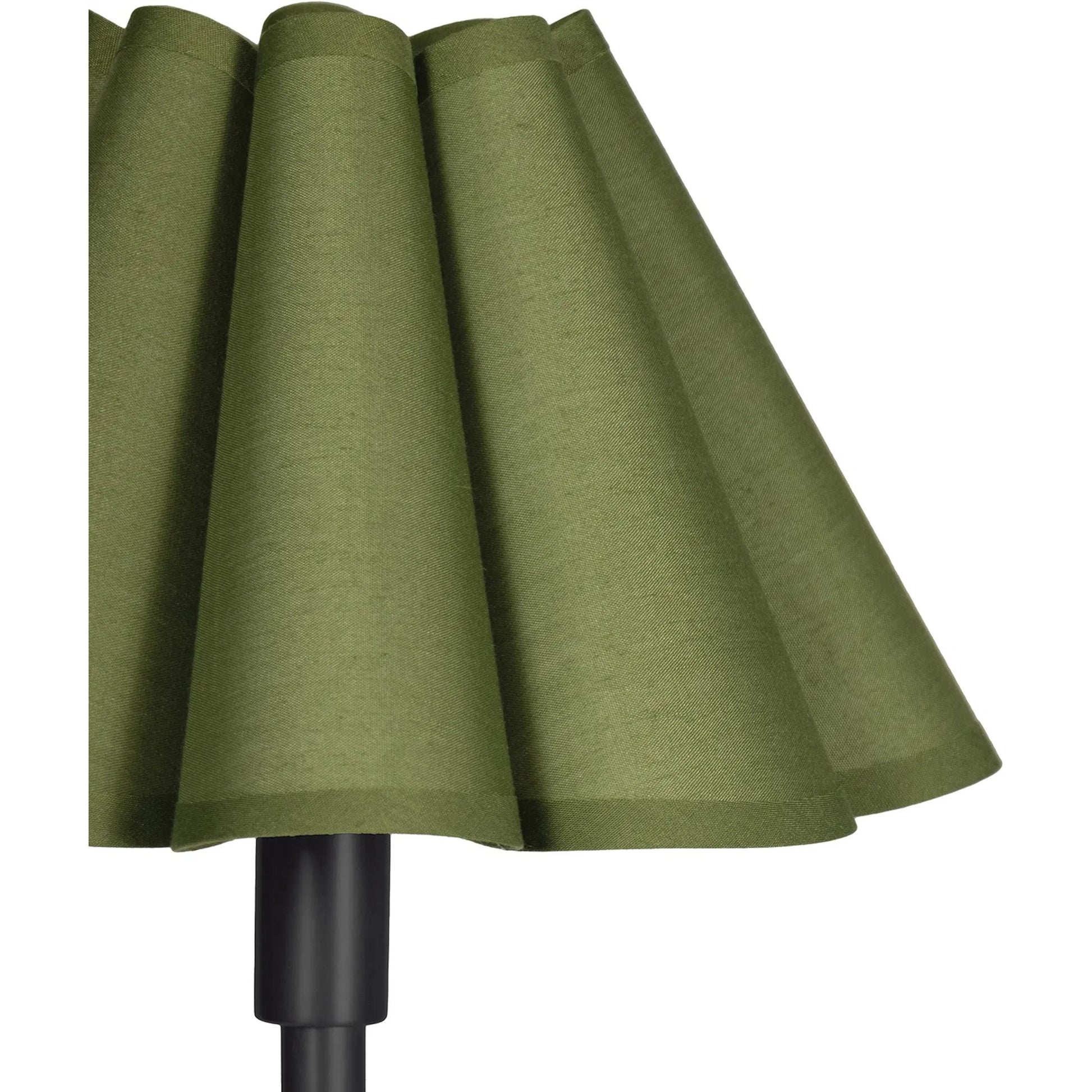 Polly Buffet Lamp, Green by Regina Andrew. Made from steel in a modern style.