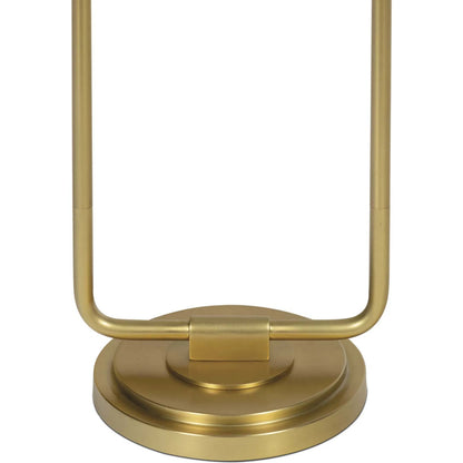 Polly Double Arm Table Lamp, Rattan by Regina Andrew. Made from steel in a modern style.