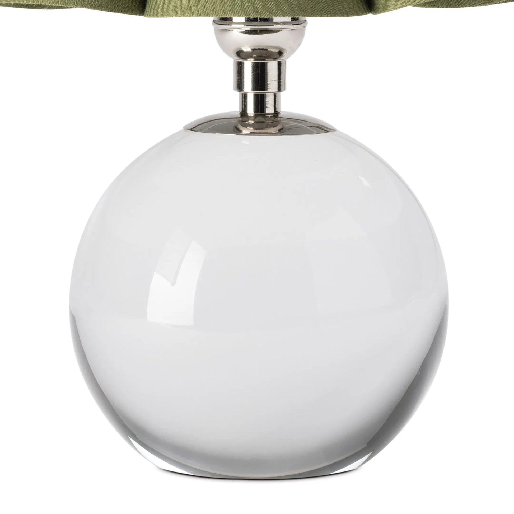 Giorgio Crystal Mini Lamp, Green by Regina Andrew. Made from crystal in a unique style.
