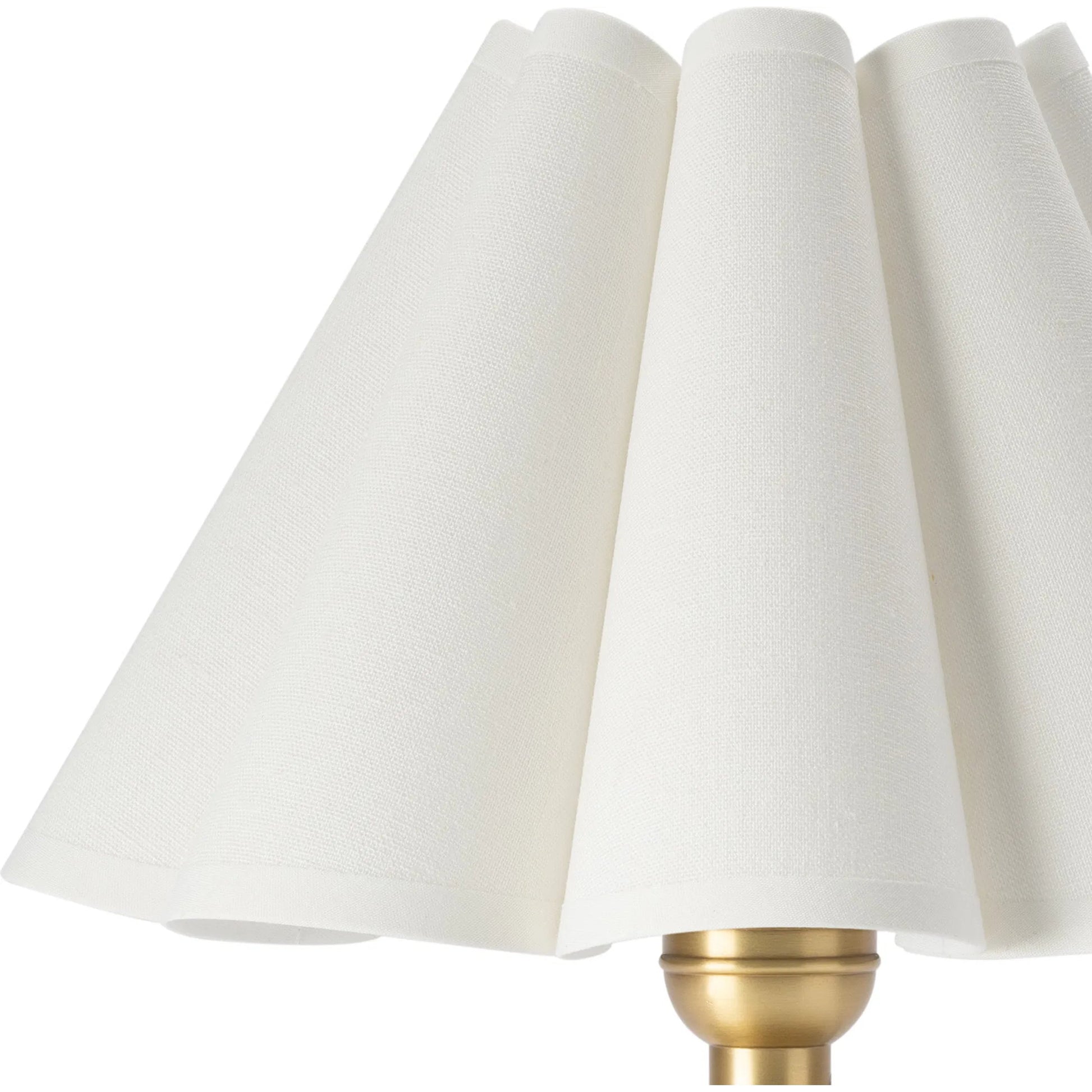 Giorgio Crystal Mini Lamp, White by Regina Andrew. Made from crystal in a modern style.