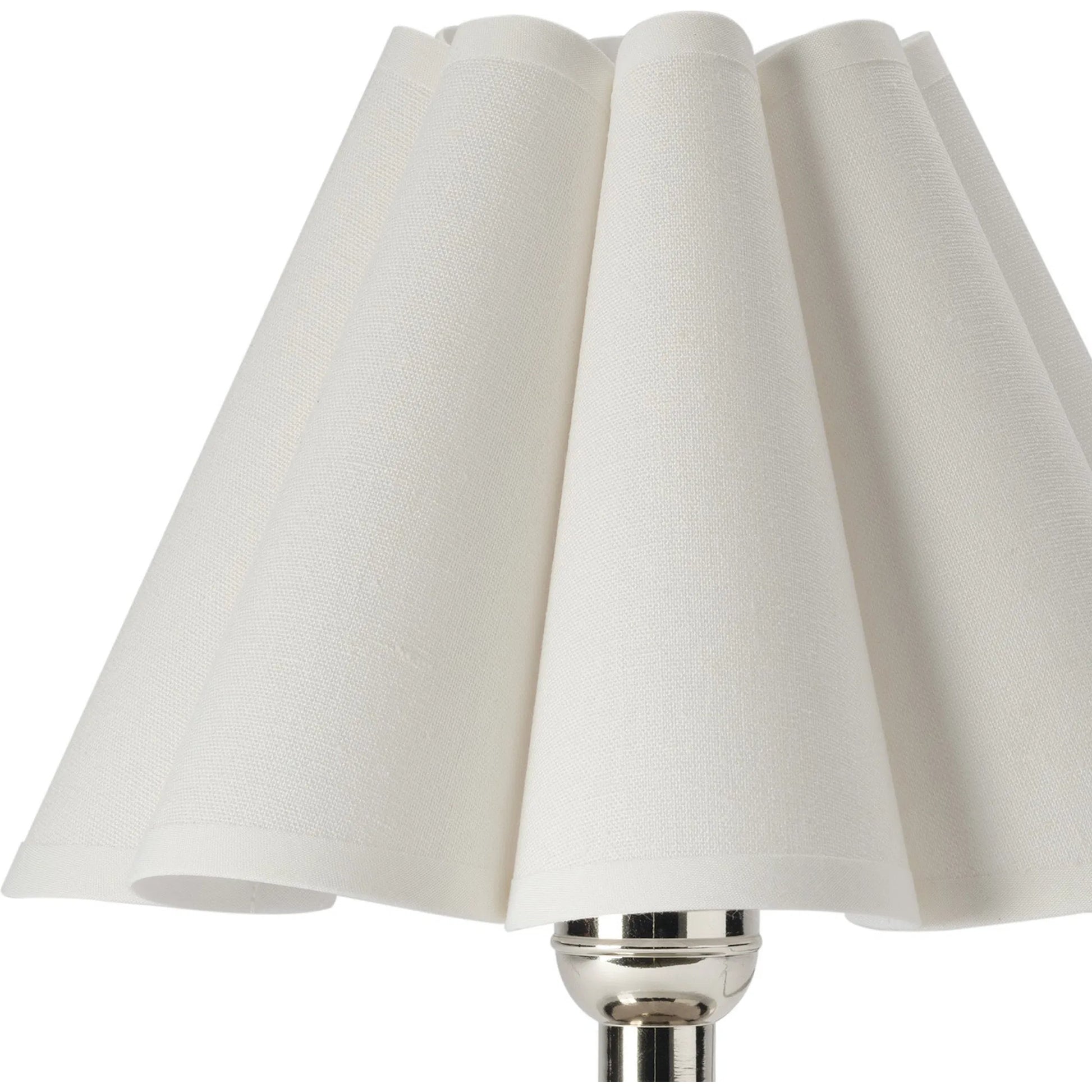 Giorgio Crystal Mini Lamp, White by Regina Andrew. Made from crystal in a modern style.