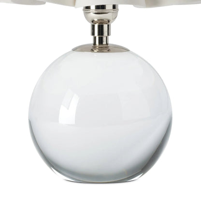 Giorgio Crystal Mini Lamp, White by Regina Andrew. Made from crystal in a modern style.