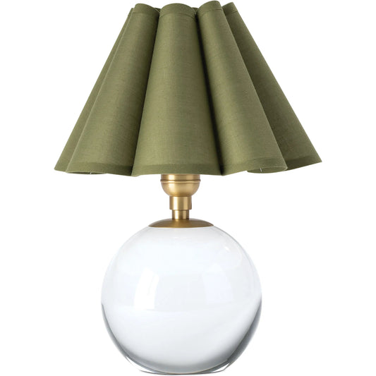 003 SI-2262638 | Primary Silo | Giorgio Crystal Mini Lamp, Green by Regina Andrew. Made from crystal in a unique style.