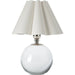 Giorgio Crystal Mini Lamp, White by Regina Andrew. Made from crystal in a modern style.