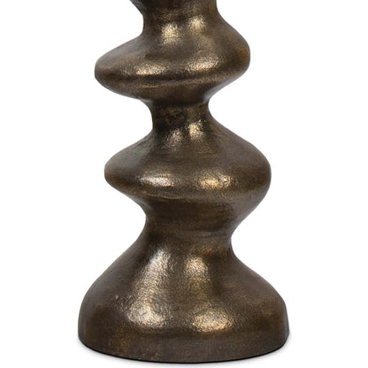 Blobby Table Lamp by Regina Andrew in brass. Made from aluminum in a modern style.