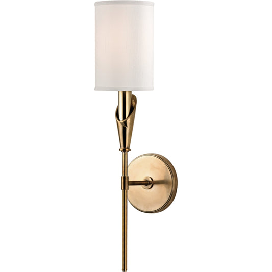 Tate 1 Light Wall Sconce by Hudson Valley. Made from steel in a transitional style.
