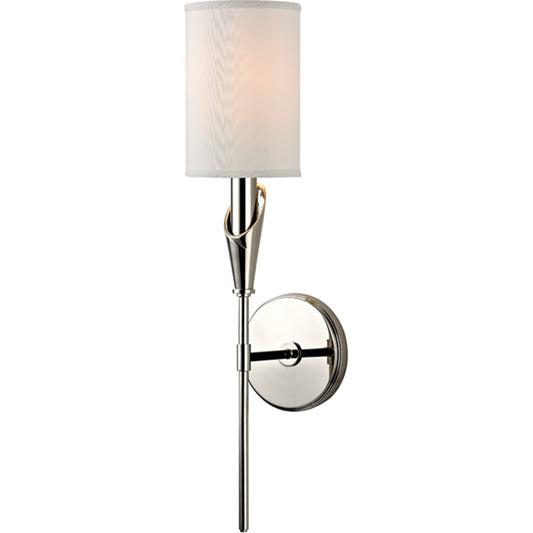 Tate 1 Light Wall Sconce by Hudson Valley. Made from steel in a transitional style.