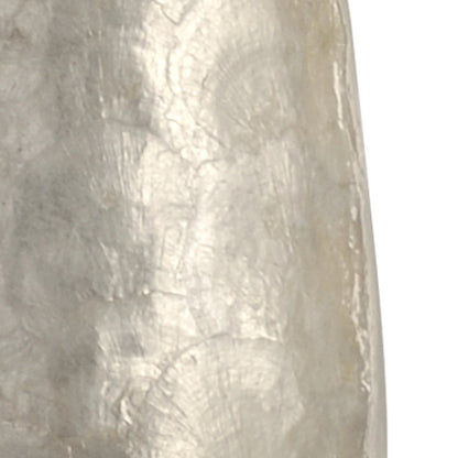 Shell Covered Urn Lamp by Wildwood in natural capiz, clear. Made from unique in a modern style.