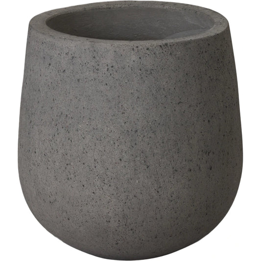 Opus Planter by Emissary USA in matte. Made from terrazzo in a modern style.