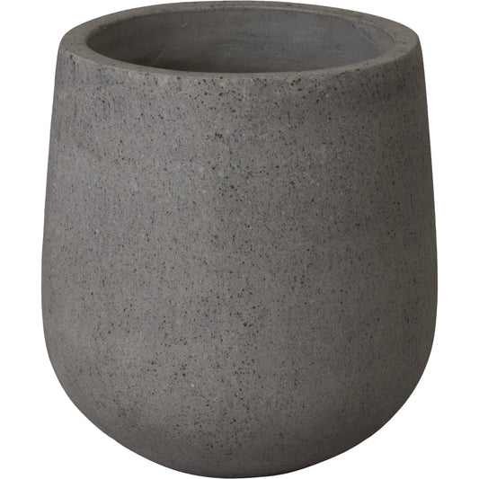Opus Planter by Emissary USA in matte. Made from terrazzo in a modern style.