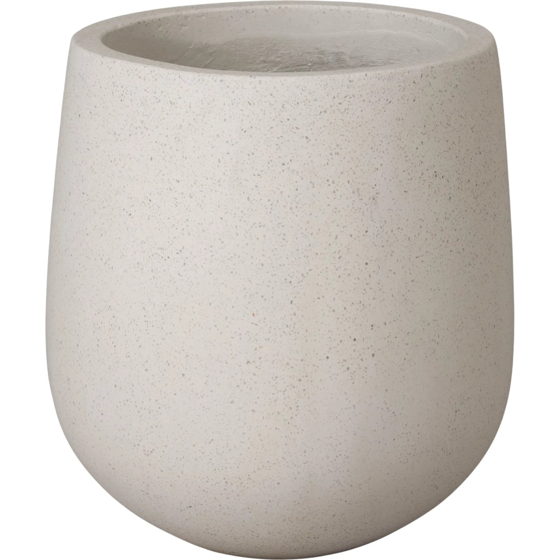 Opus Indoor/Outdoor Planter by Emissary. Made from terrazzo in a unique style.
