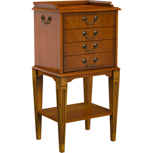 Hardwick 4-Drawer Chest by Butler Specialty Company in medium brown and olive ash. Made from wood solids, wood products, wood veneers in a traditional style.