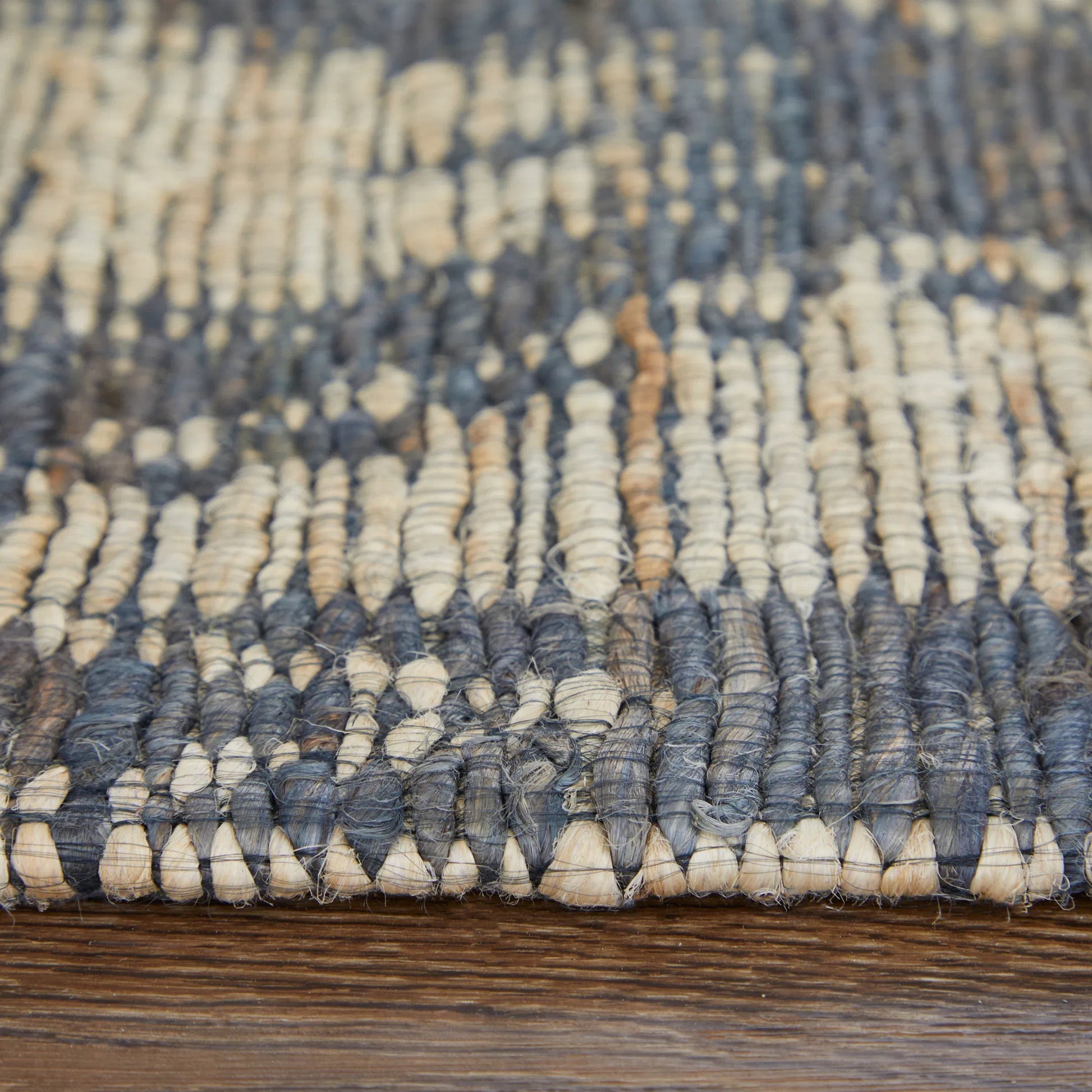 Lilliana Transitional Geometric Rug - 0768F by Feizy in gray, tan. Made from jute in a unique style.