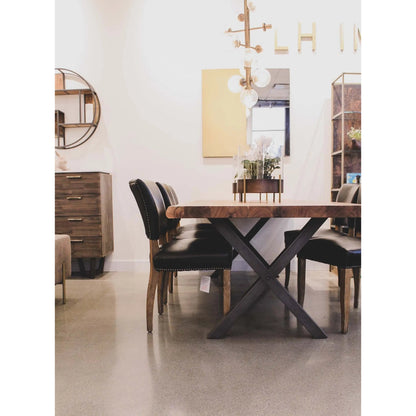 Luther Dining Chair by LH Imports. Made from unique in a modern style.