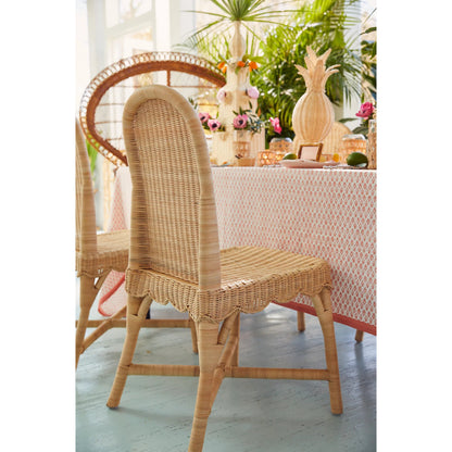 Linton Chair (Set of 2) by Chelsea House in tan. Made from wicker in a rustic style.