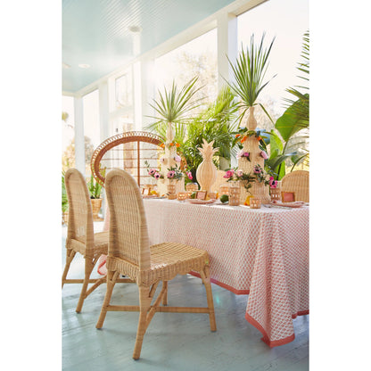 Linton Chair (Set of 2) by Chelsea House in tan. Made from wicker in a rustic style.