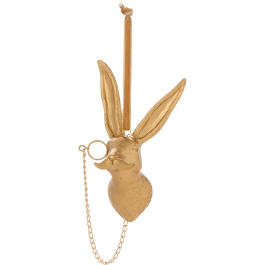 E+E Eric Ornament 4 (Set of 4) by Accent Decor in gold. Made from resin in a unique style.
