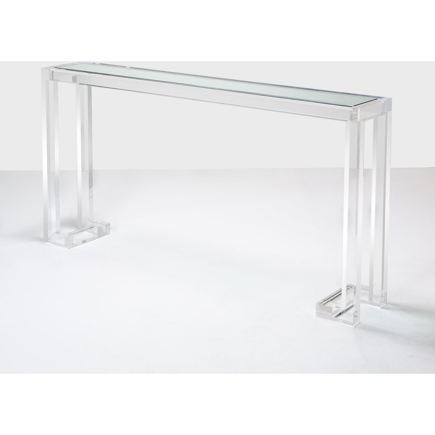 003 S-245925 | Additional Silo | Ava Sofa Table by Interlude Home. Made from acrylic, glass in a modern style.