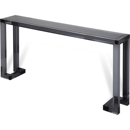 Ava Sofa Table by Interlude Home. Made from acrylic, glass in a modern style.