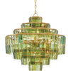 Dark Contemporary Gold Leaf, Green