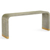 Sorrel Gray Shagreen, Brushed Brass