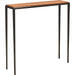 Auburn Small Console by Interlude Home. Made from wood, cast iron, leather in a modern style.