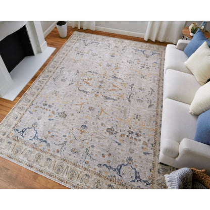 Pasha Transitional Ikat Rug - 39M4F by Feizy. Made from polyester in a unique style.