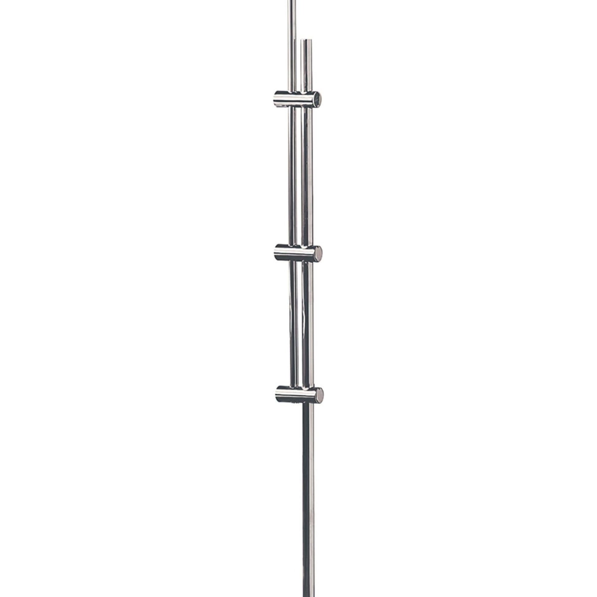 Arc Floor Lamp with Metal Shade by Regina Andrew in nickel and polished nickel. Made from steel in a modern style.