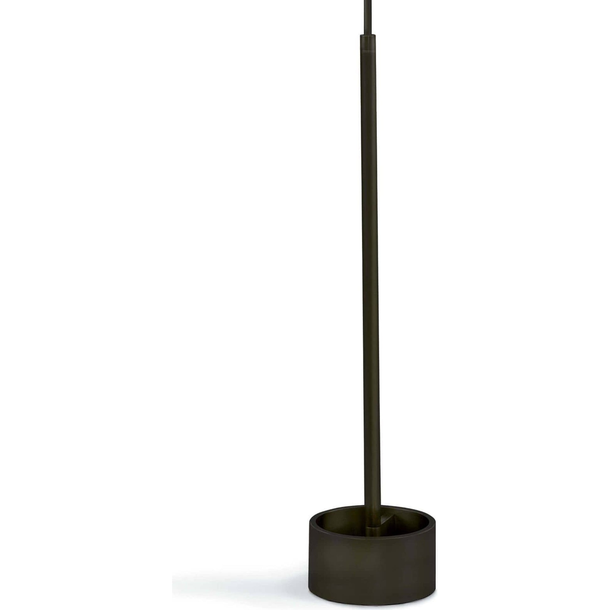 Geo Rectangle Floor Lamp by Regina Andrew in brass and natural brass. Made from steel in a modern style.