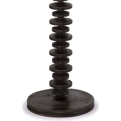 Fishbone Floor Lamp by Regina Andrew in ebony and ebony. Made from birch wood in a cottage & farmhouse style.