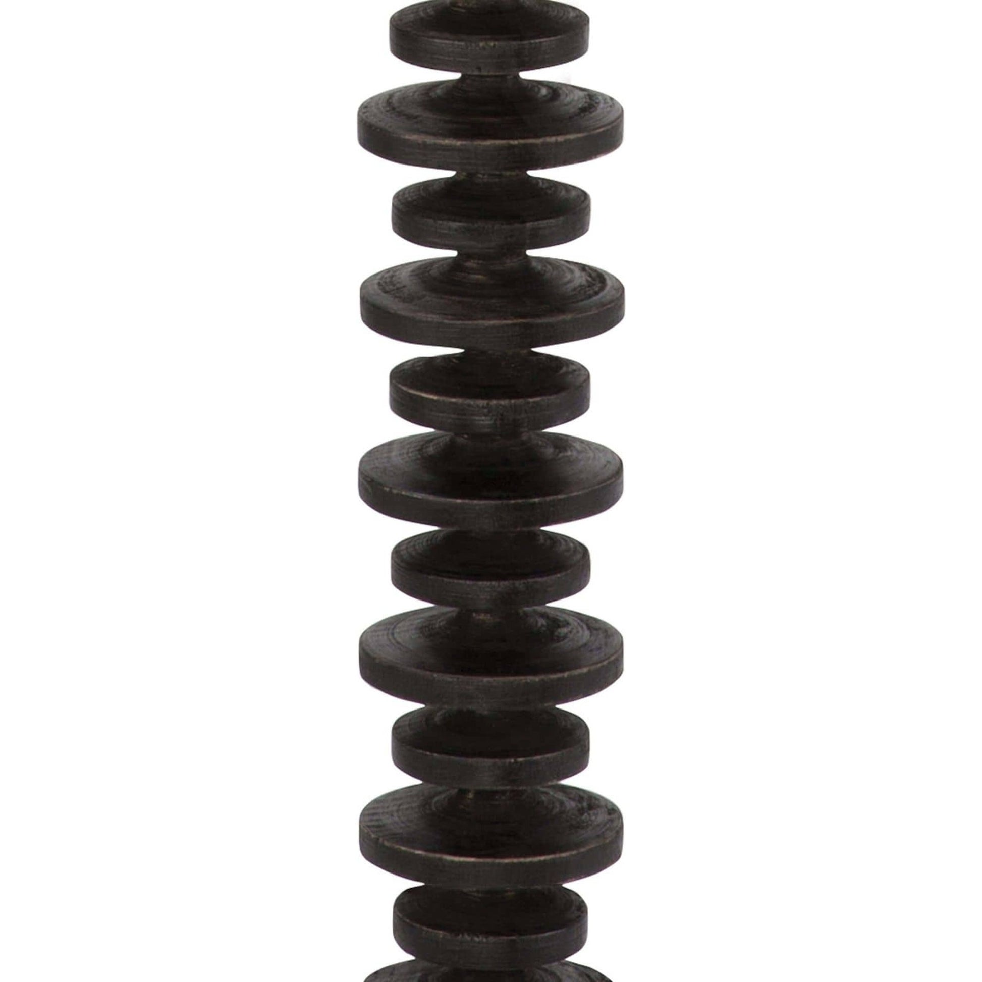Fishbone Floor Lamp by Regina Andrew in ebony and ebony. Made from birch wood in a cottage & farmhouse style.