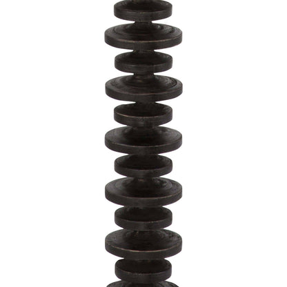 Fishbone Floor Lamp by Regina Andrew in ebony and ebony. Made from birch wood in a cottage & farmhouse style.