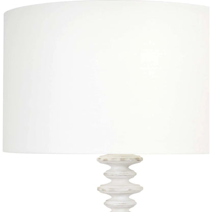 Fishbone Floor Lamp by Regina Andrew. Made from birch wood in a cottage & farmhouse style.
