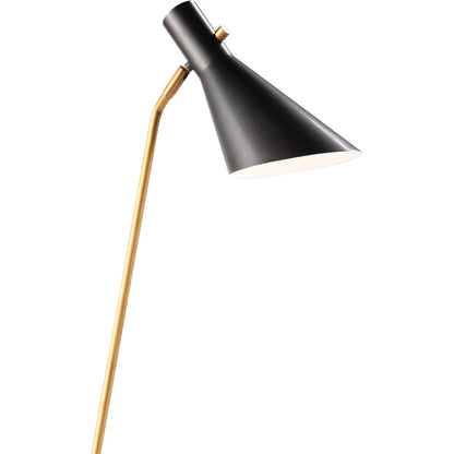 Spyder Floor Lamp by Regina Andrew in white. Made from steel in a modern style.