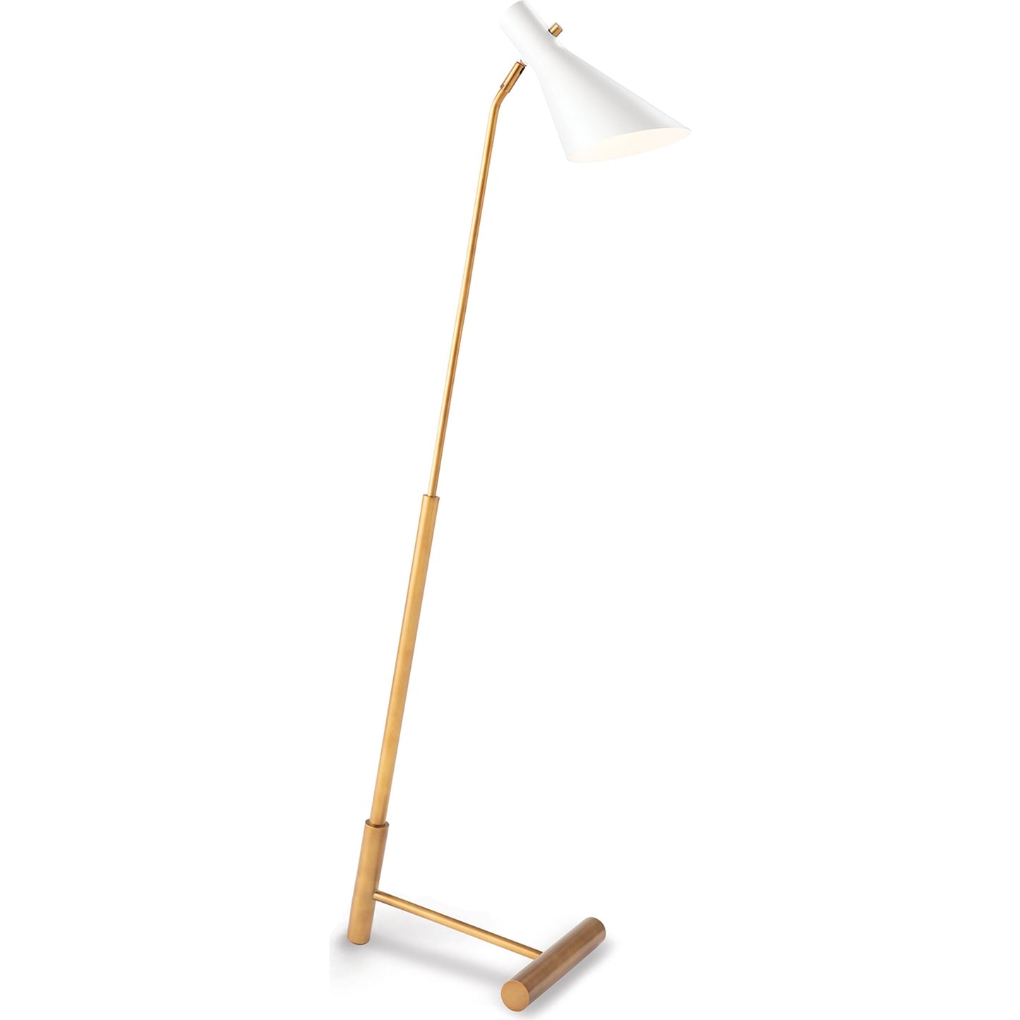 001 SI-1949093 | Primary Silo | Spyder Floor Lamp by Regina Andrew in white. Made from steel in a modern style.