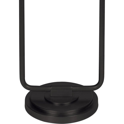 Polly Floor Lamp, Rattan by Regina Andrew. Made from steel in a modern style.