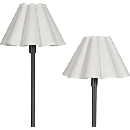 Polly Floor Lamp, White by Regina Andrew. Made from steel in a modern style.