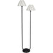 Polly Floor Lamp, White by Regina Andrew. Made from steel in a modern style.