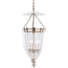 Hanover 4 Light Pendant by Hudson Valley. Made from steel in a traditional style.