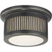 Bangor Led Flush Mount by Hudson Valley. Made from brass in a modern style.