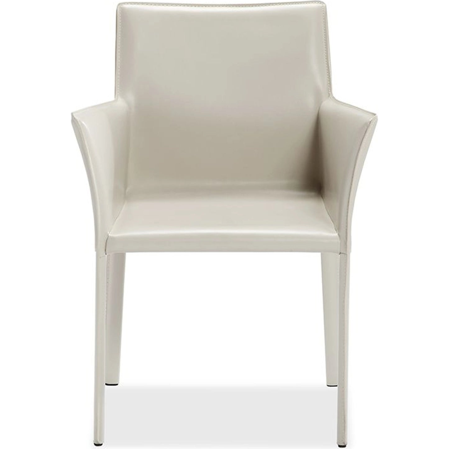 003 S-246161 | Additional Silo | Jada Arm Chair by Interlude Home in mediterranean sand. Made from bonded leather, iron in a modern style.