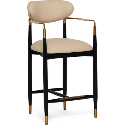 Cidra Counter Stool by Interlude Home. Made from unique in a transitional style.