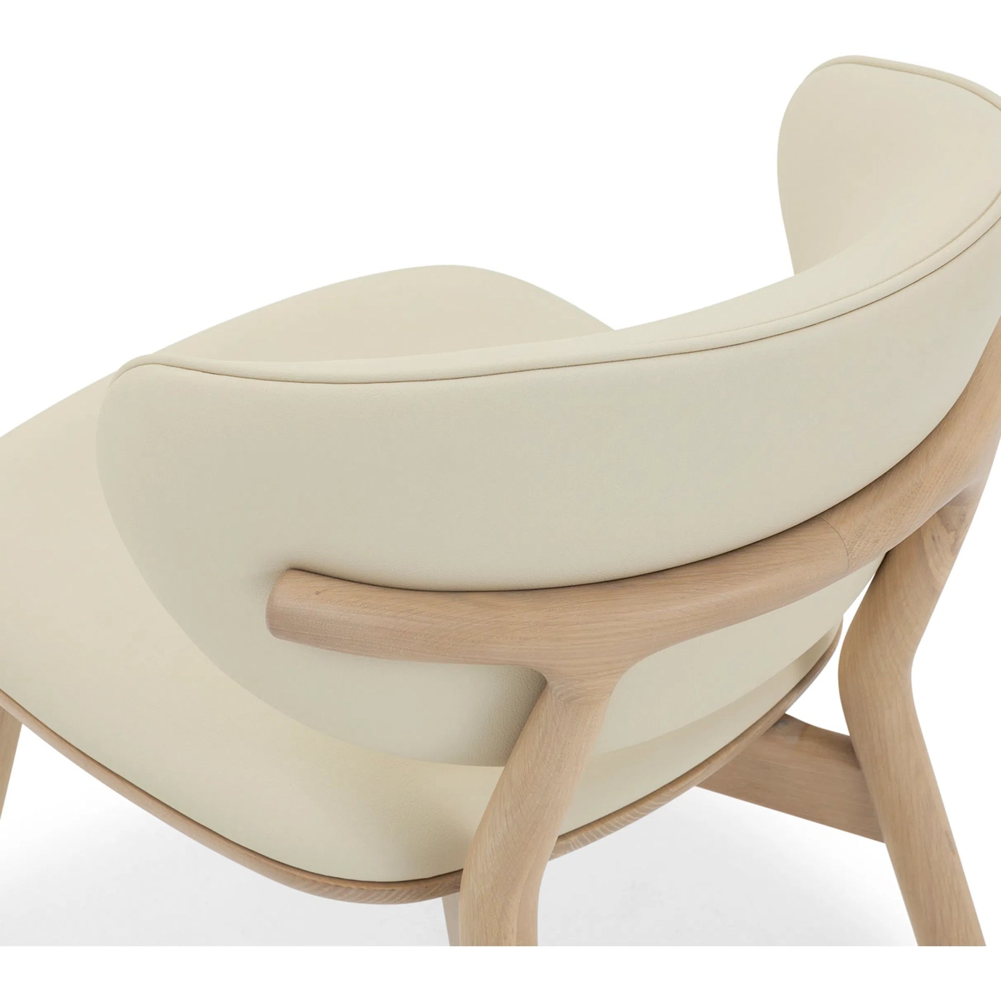 Soren Dining Chair by Interlude Home. Made from oak, vegan leather in a transitional style.